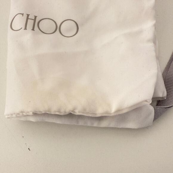 Jimmy Choo Drawstring Cover Dust Bag 14" L x 10" W Travel Luxury Designer - Picture 2 of 5